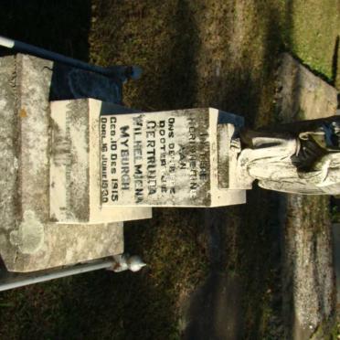 MYBURGH Gertruida Wilhelmiena 1915-1930