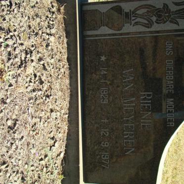 MEYEREN Rienie, van 1929-1977