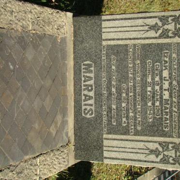 MARAIS Izak J.T. 1918-1943