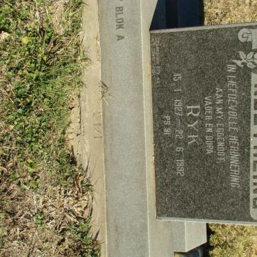 NEETHLING Ryk 1927-1992