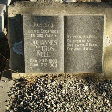 NELL Johannes Petrus 1889-1960