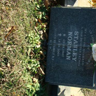 NORMAN Stanley 1947-2003