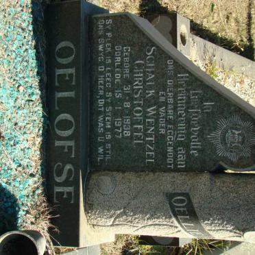 OELOFSE Schalk Wentzel Christoffel 1938-1977