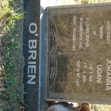O’BRIEN Johanna 1928-2000