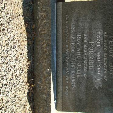 PORRILL Peggy Joy 1938-1967