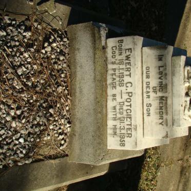 POTGIETER Ewert G. 1958-1958