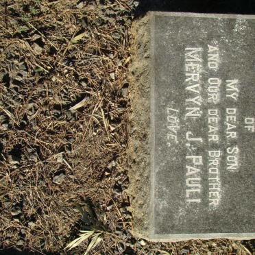 PAULI Mervyn J.