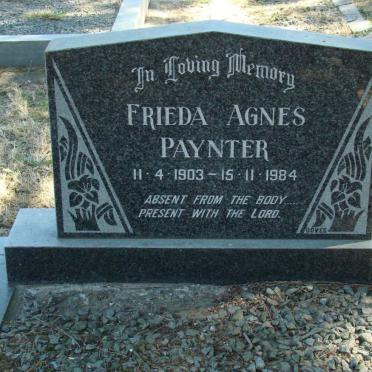 PAYNTER Frieda Agnes 1903-1984