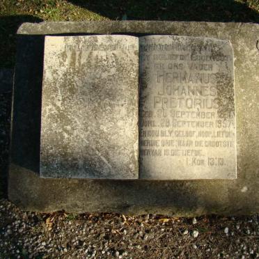 PRETORIUS Hermanus Johannes 1895-1957