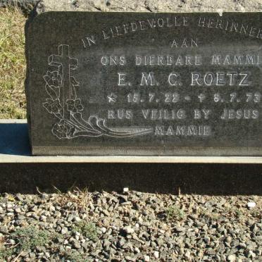 ROETZ E.M.C. 1922-1973