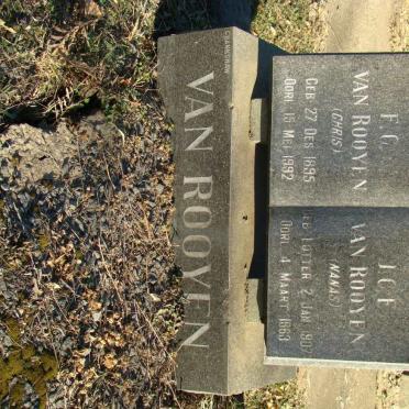 ROOYEN F.C., van 1895-1992 &amp; J.C.E. 1907-1963