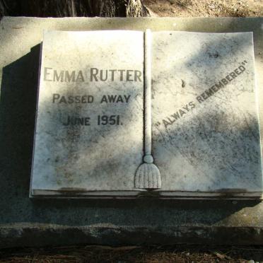 RUTTER Emma -1951
