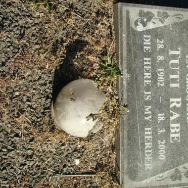 RABE Tuti 1902-2000