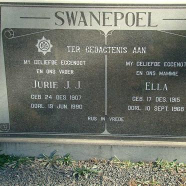 SWANEPOEL Jurie J.J. 1907-1990 &amp; Ella 1915-1968
