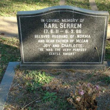 SERREM Karl 1911-1986