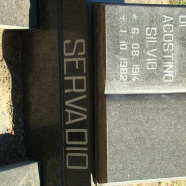 SERVADIO Agostino Silvio 1914-1982
