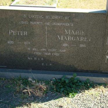SEAMAN Peter 1890-1974 &amp; Marie Margaret 1895-1985