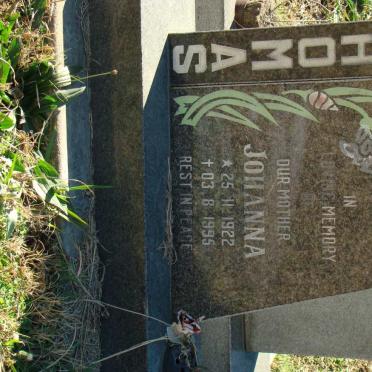THOMAS Johanna 1922-1995