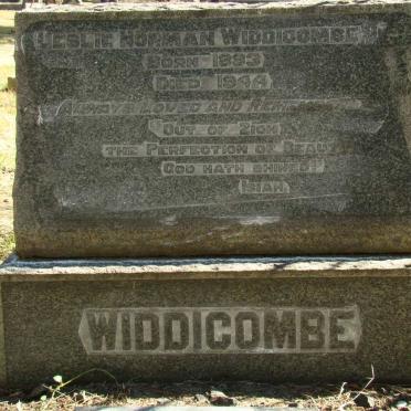 WIDDICOMBE Leslie Norman 1893-1944