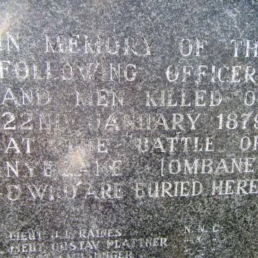 6. Memorial plaque