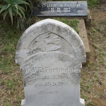 FORTMANN H.W.E. 1916-1916