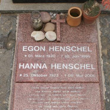 HENSCHEL Egon 1920-1999 &amp; Hanna 1923-2006