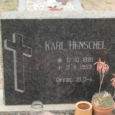 HENSCHEL Karl 1881-1959