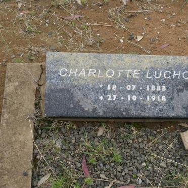 LUCHOW Charlotte 1883-1918