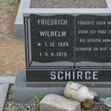 SCHIRGE Friedrich Wilhelm 1924-1979