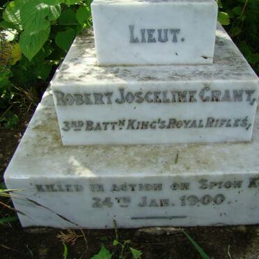 GRANT Robert Josceline -1900