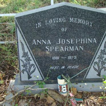 SPEARMAN Anna Josephina 1881-1973 :: BENNET Aletta Gertruida 1907-1999