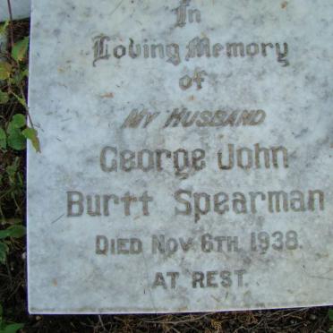 SPEARMAN George John Burtt -1938