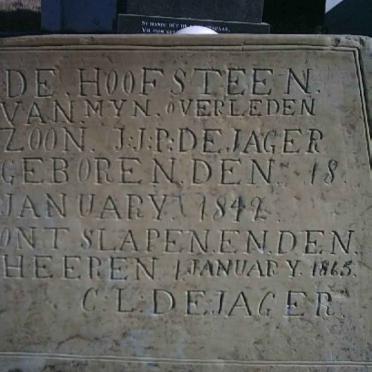 JAGER J.J.P., de 1842-1865