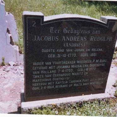 Kwazulu-Natal, ESTCOURT district, Zaailager, Rudolph family cemetery