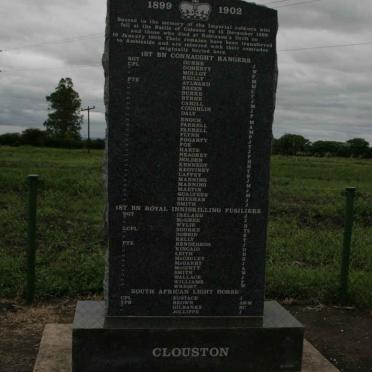 1. Imperial Soldiers who fell at Colenso on 15 December 1899