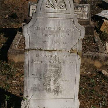 OOSTHUIJSE Elizabeth Susanna nee HOWELL 