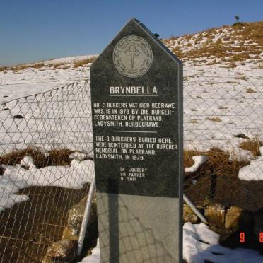 4. Memorial - Brynbella Hill - Burghers