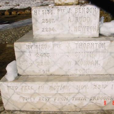 5. Memorial - British Soldiers killed in action - Battle of Willow Grange_1