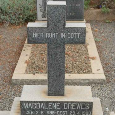 DREWES Magdalene 1899-1980