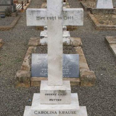 KRAUSE Carolina 1857-1934