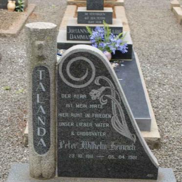 TALANDA Peter Wilhem Heinrich 1911-1991
