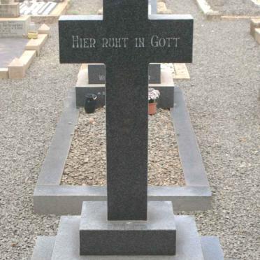 WELLMANN Horst Hartung August 1934-1991