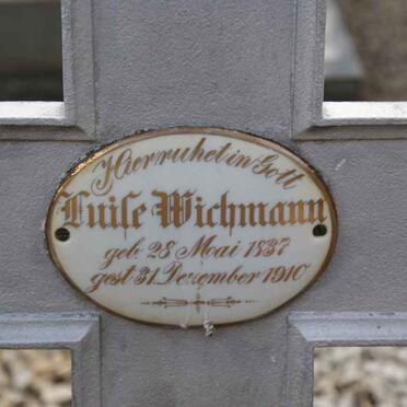 WICHMANN Luise  1837-1910