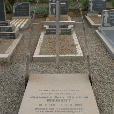 WEINERT Johannes Paul Wilhelm 1911-1986