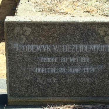 BEZUIDENHOUT Lodewyk W. 1916-1964
