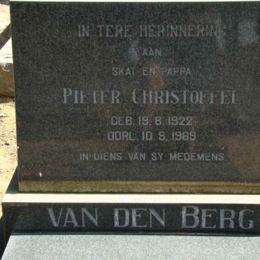 BERG Pieter Christoffel, van den 1922-1969