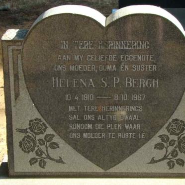 BERGH Helena S.P. 1910-1967