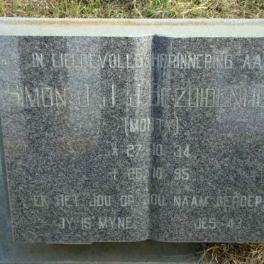 BEZUIDENHOUT Simon J.J. 1934-1995