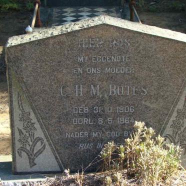 BOTES C.H.M. 1906-1964