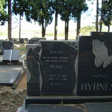 BYRNES Peter 1908-1981 &amp; Elsie Magdalena SCHWARTZ 1911-1984